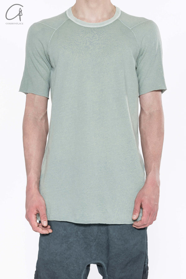 Boris Bidjan Saberi cotton short-sleeved T-shirt Spanish handmade TS2.1 FKN00001 LAGUNA